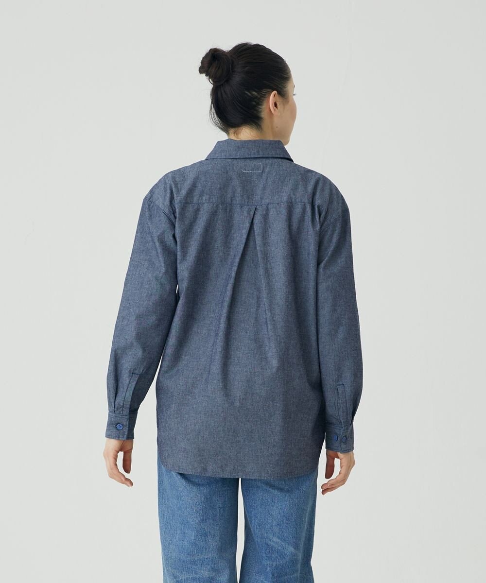 caqu USN chambrey shirts コットンシャンブレーシャツ 