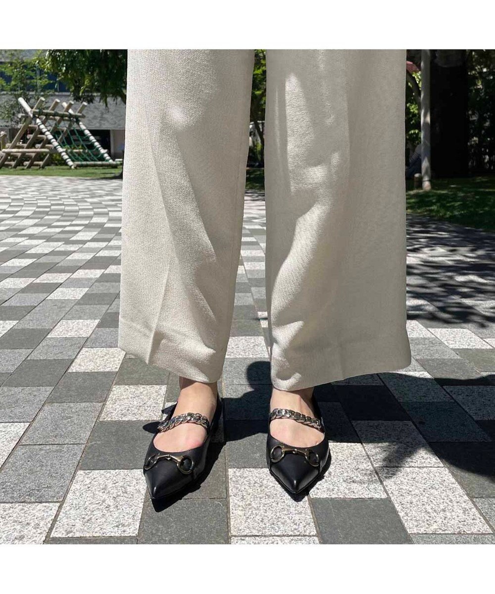 MODE ET JACOMO <MODE ET JACOMO>ポインテッドトゥメリージェーンパンプス 