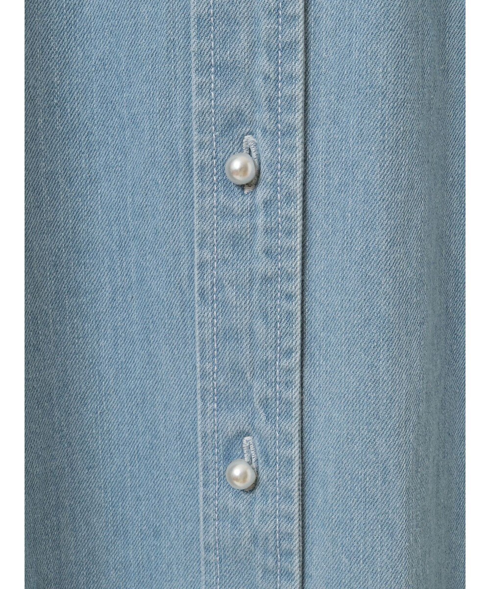 CRAFT STANDARD BOUTIQUE デニムパールボタンワンピース 