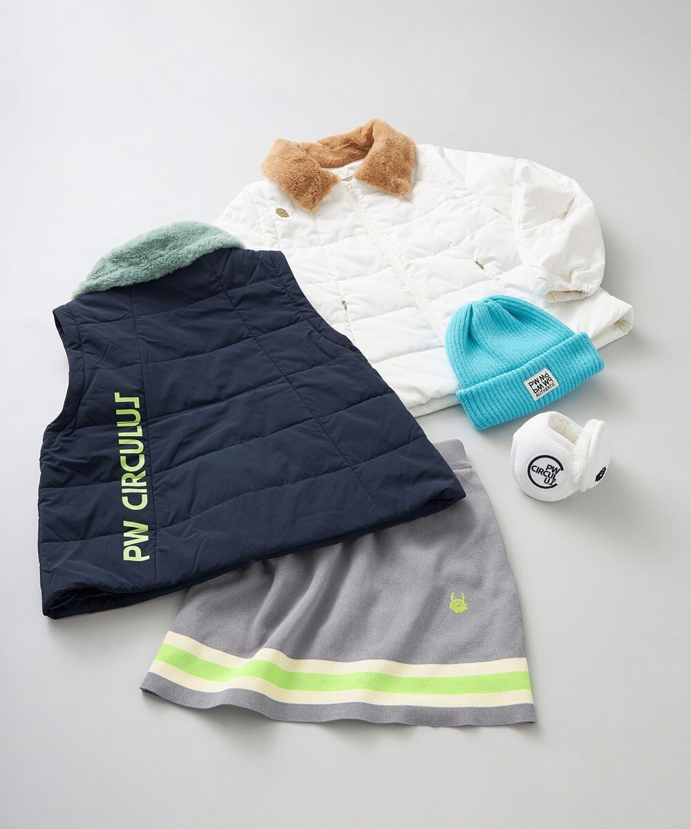 PW CIRCULUS 【ベスト / ブルゾン / 襟も外せる / WOMEN】3WAYデタッチャブルブルゾン 