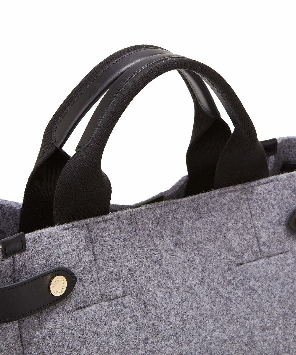 TOPKAPI 【TREASURE TOPKAPI】イタリアンフェルト サイドベルト トートバッグ 