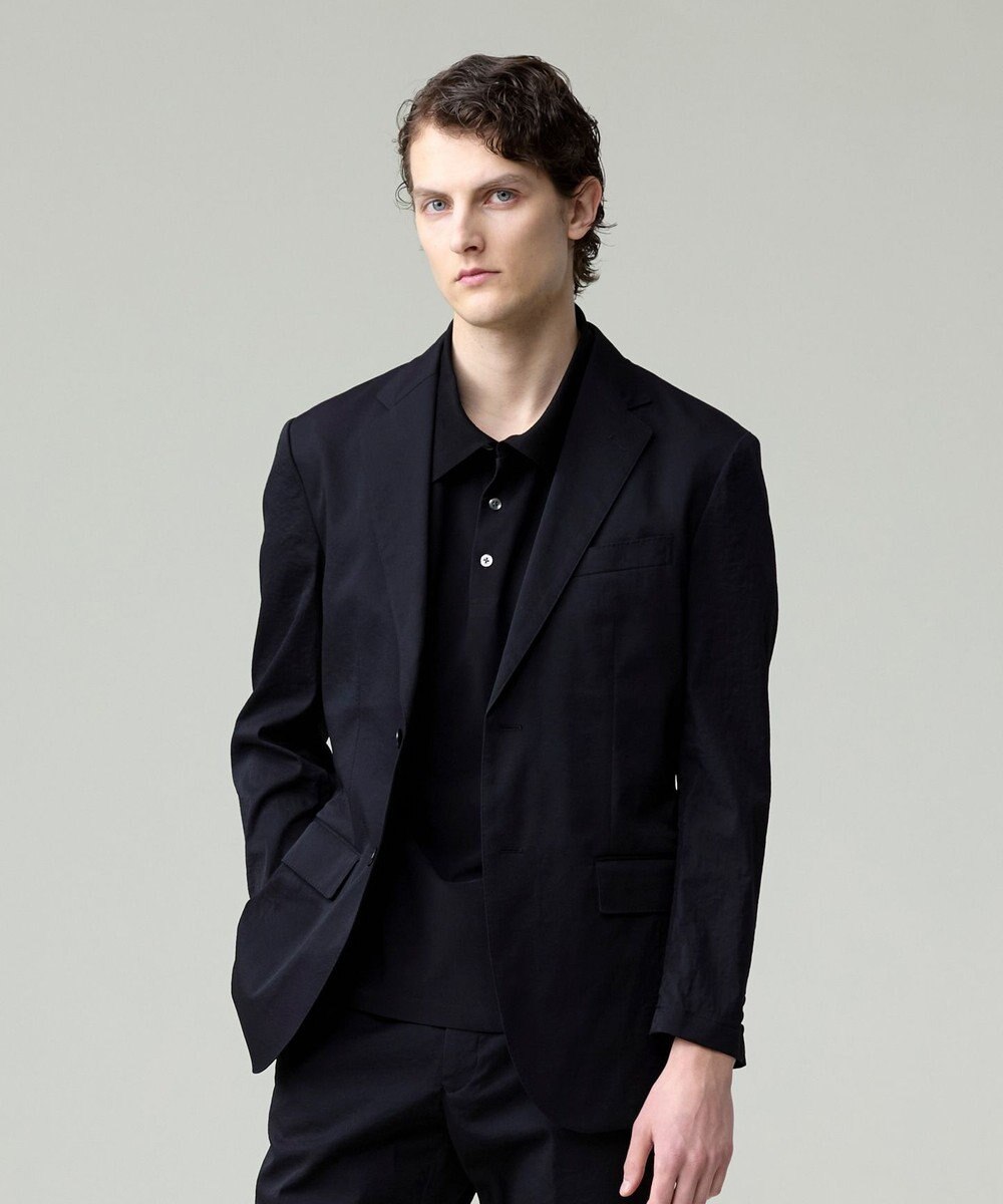 J.PRESS MEN 感動！？上品な見た目に着心地抜群なセットアップ【MECHANICAL】【超軽量 / 清涼感 / 洗える】ハイパワーストレッチジャケット 