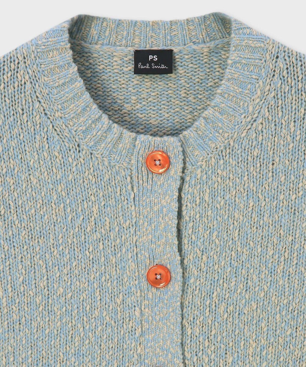 Paul Smith ブークレヤーン 半袖ニット カーディガン 