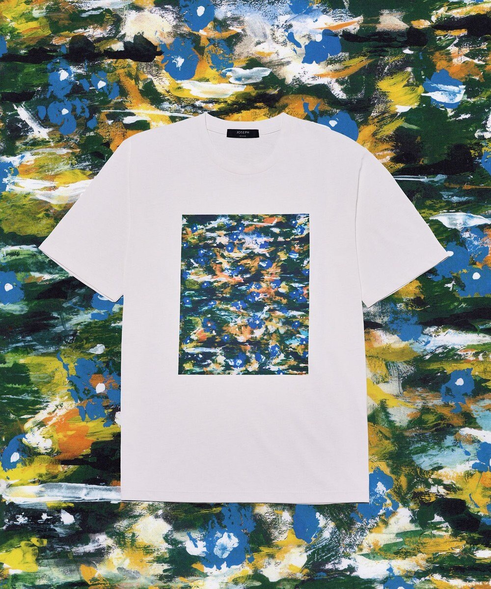 JOSEPH HOMME 【新柄】インプレッションアートT　クルーネックTシャツ 