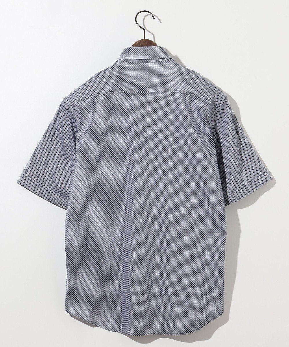 JOSEPH ABBOUD 【ストレッチ・イージーケア】コンパクトジャージープリントシャツ 