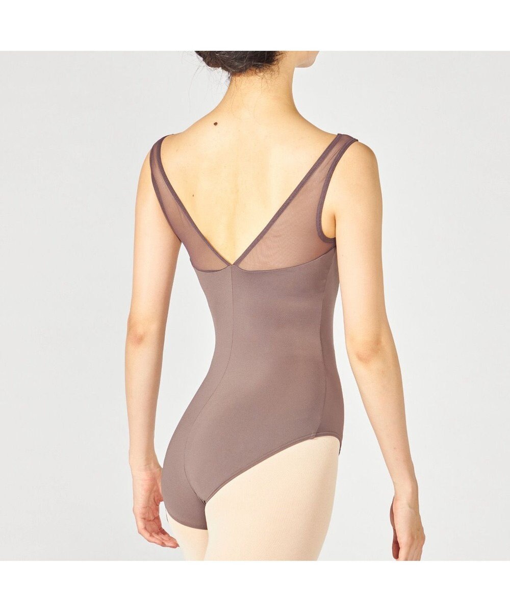 Chacott ノースリーブレオタード 