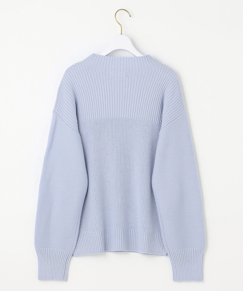 ANY SIS 【洗える】スフレボトルネック ニット 