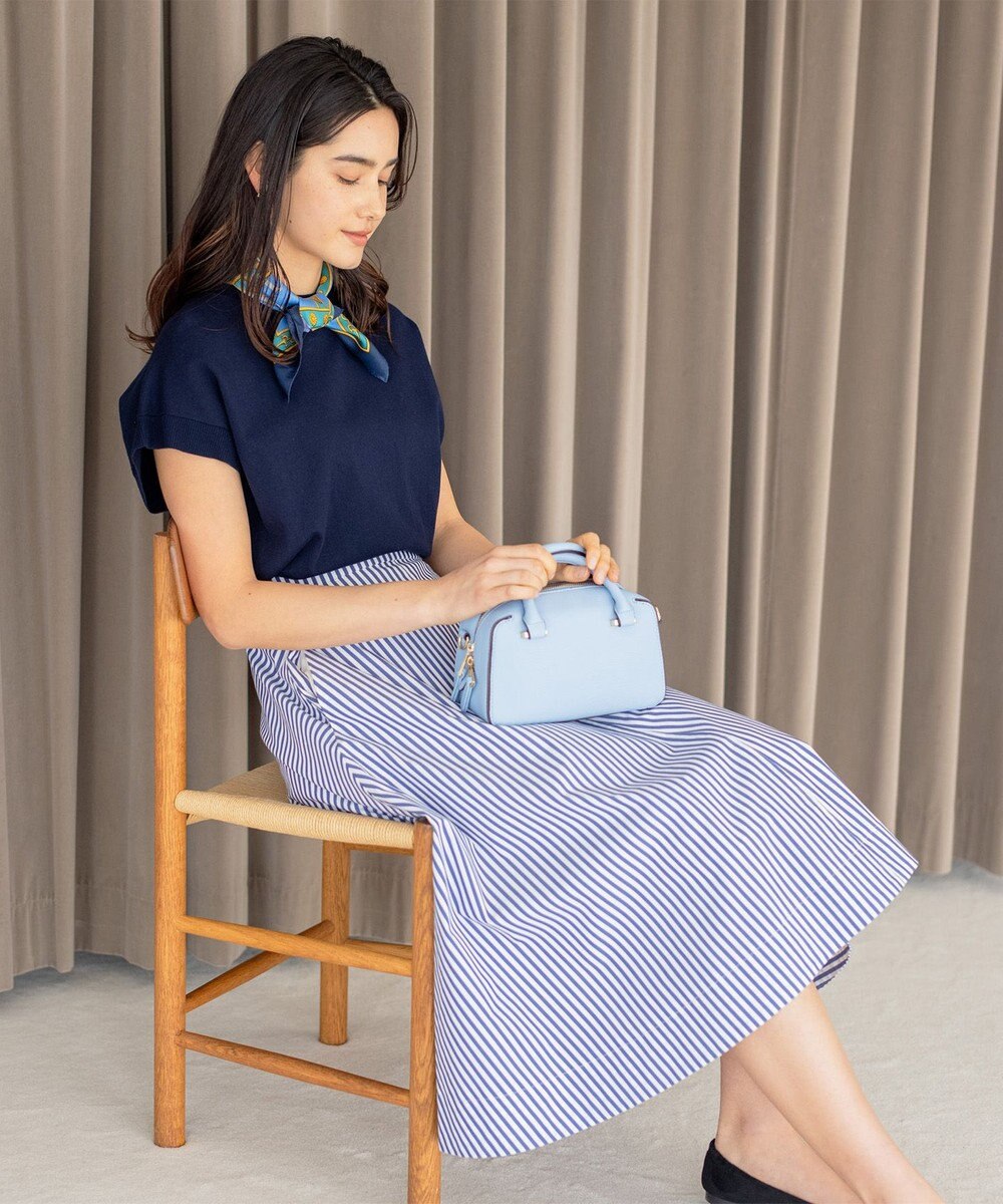 組曲 【洗える】C/Nyブロード スカート 