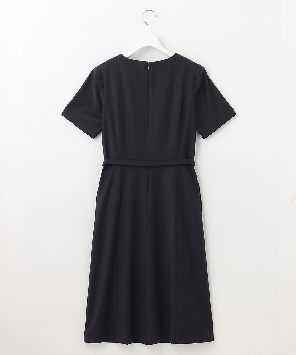 J.PRESS LADIES BAHARIYE SOLID フレアー ワンピース 