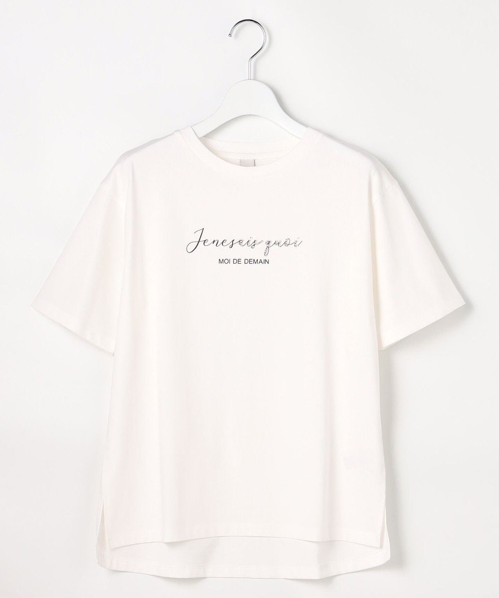 ANY SIS ビジュープリント Ｔシャツ 