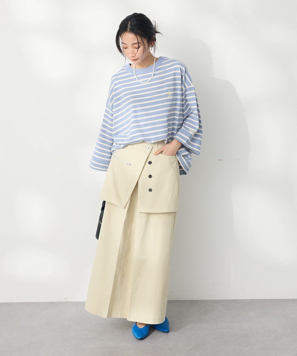 CRAFT STANDARD BOUTIQUE 【別注】BHPC/刺繍ワイドスリーブTEE 