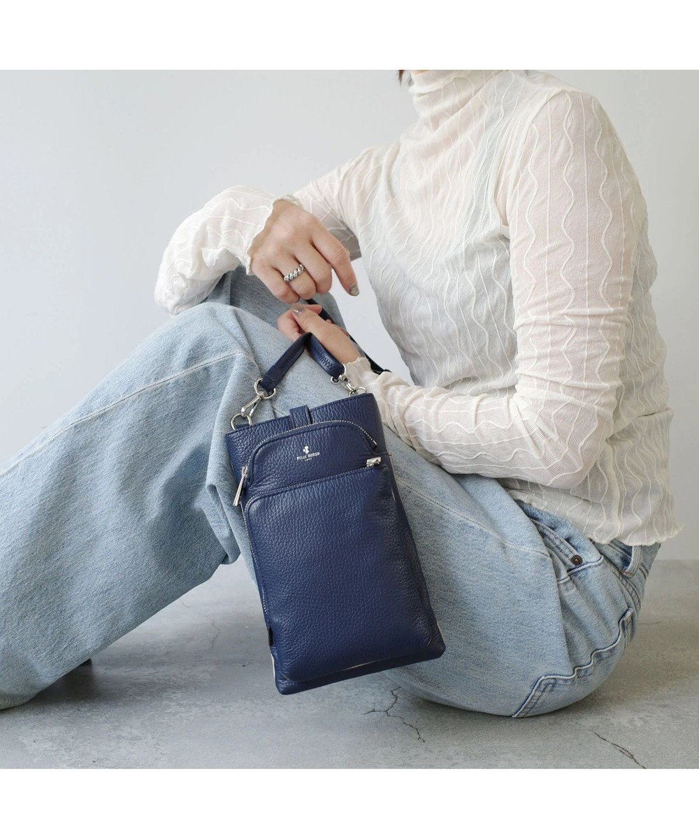 PELLE BORSA スリムポシェット Comfy 6701 