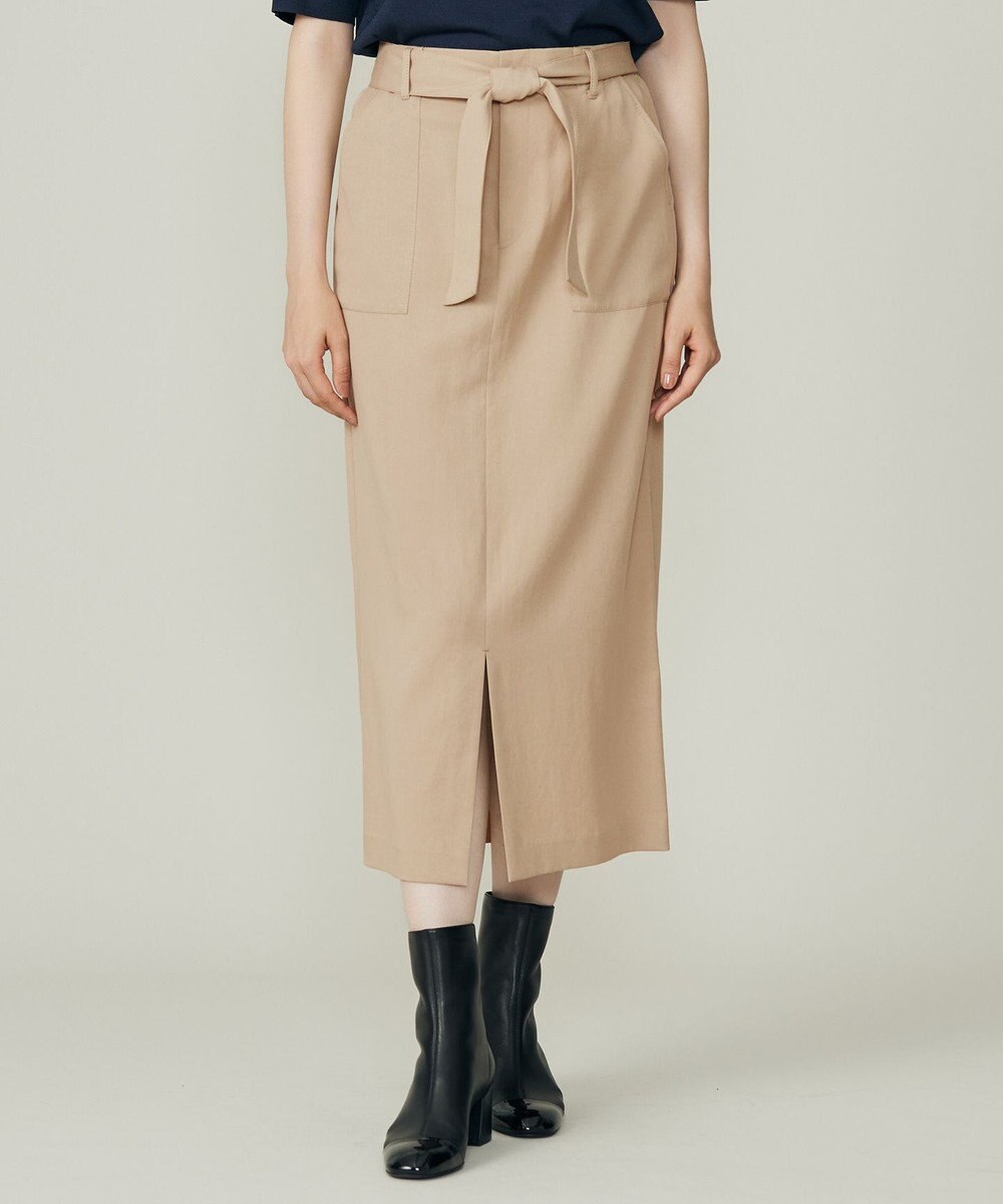 自由区 S セルロースコットンチノ スカート 
