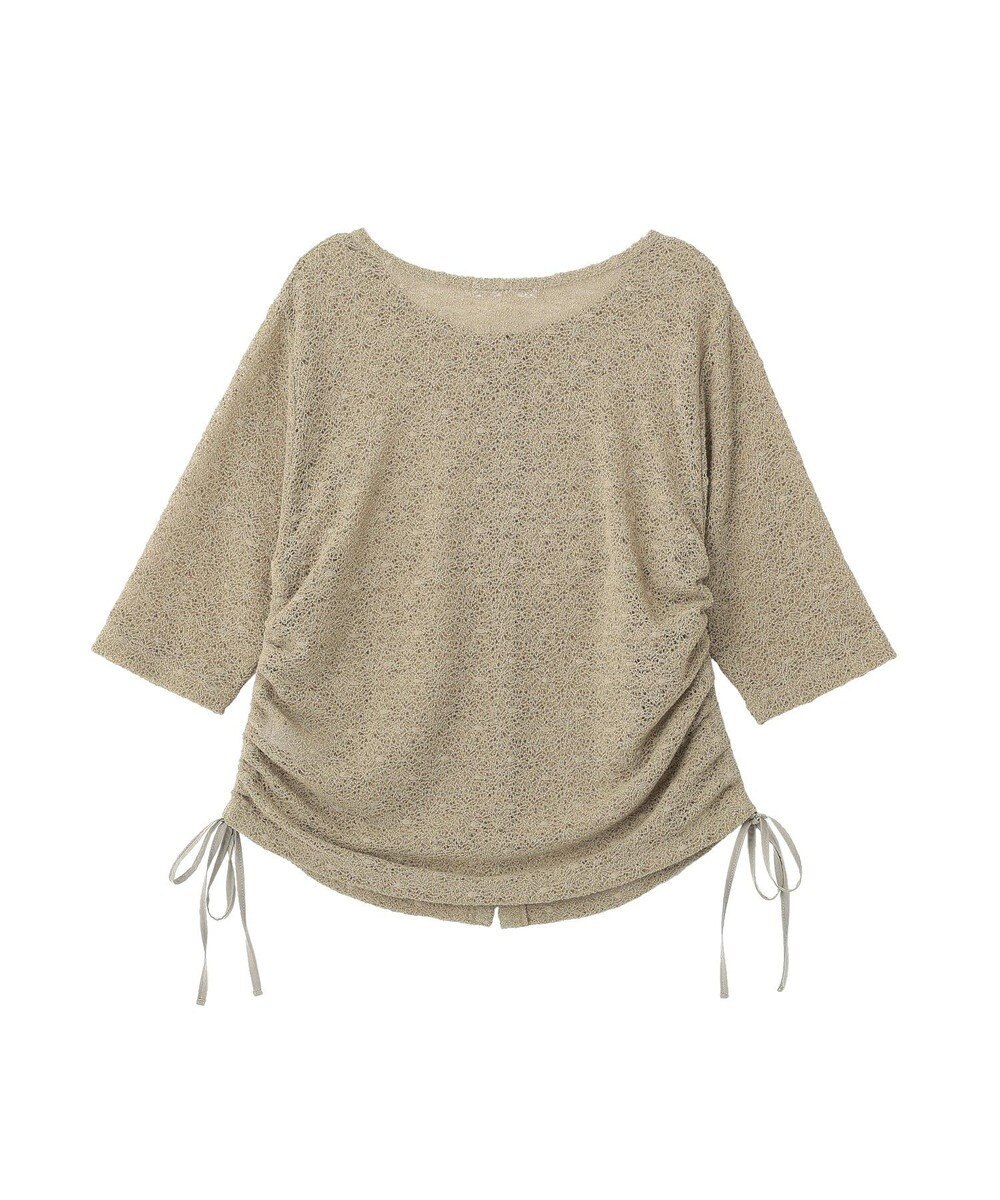 AMERICAN HOLIC レース5分袖カーディガン 