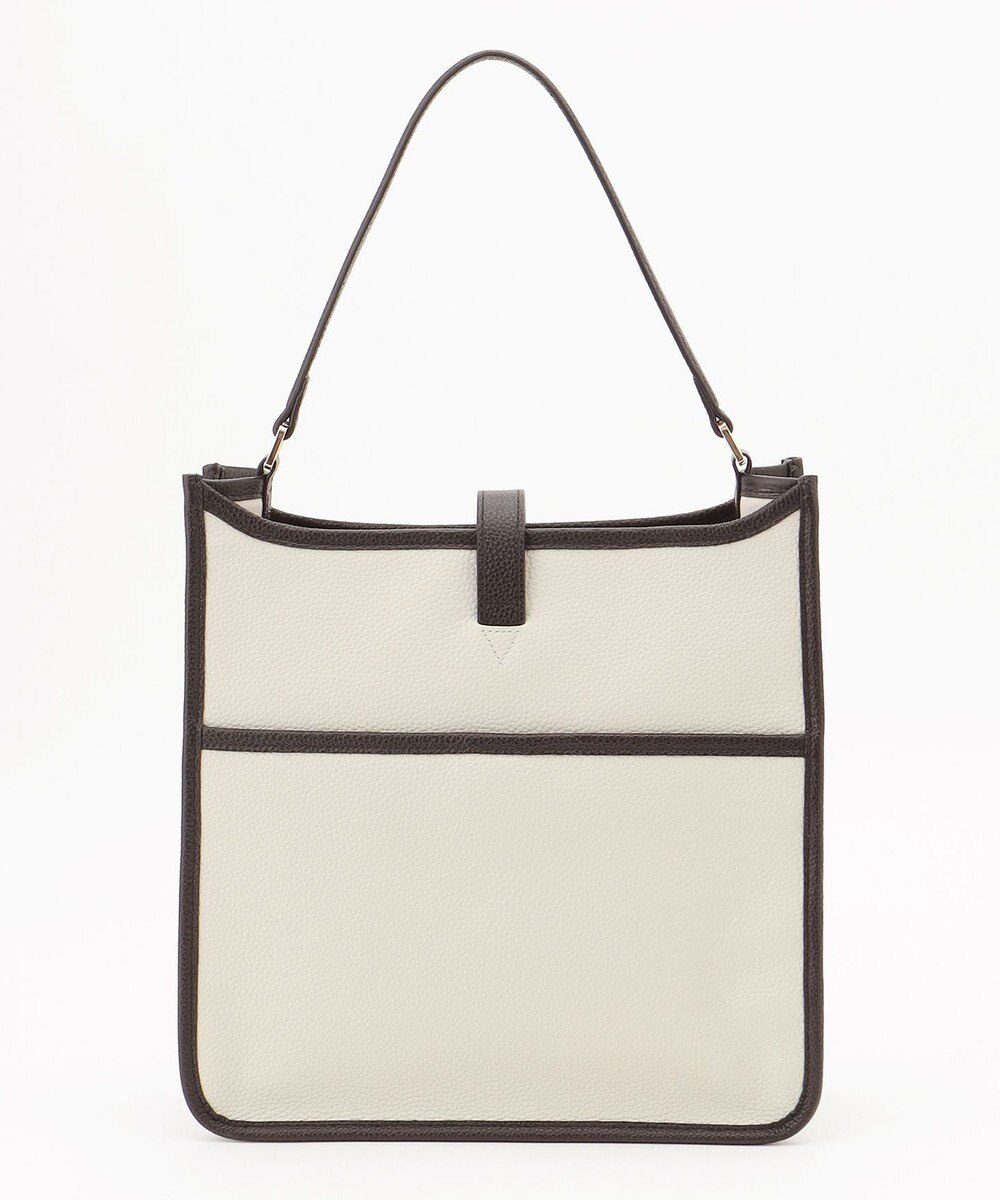 LA BAGAGERIE スクエアレザー2WAYショルダーバッグ 