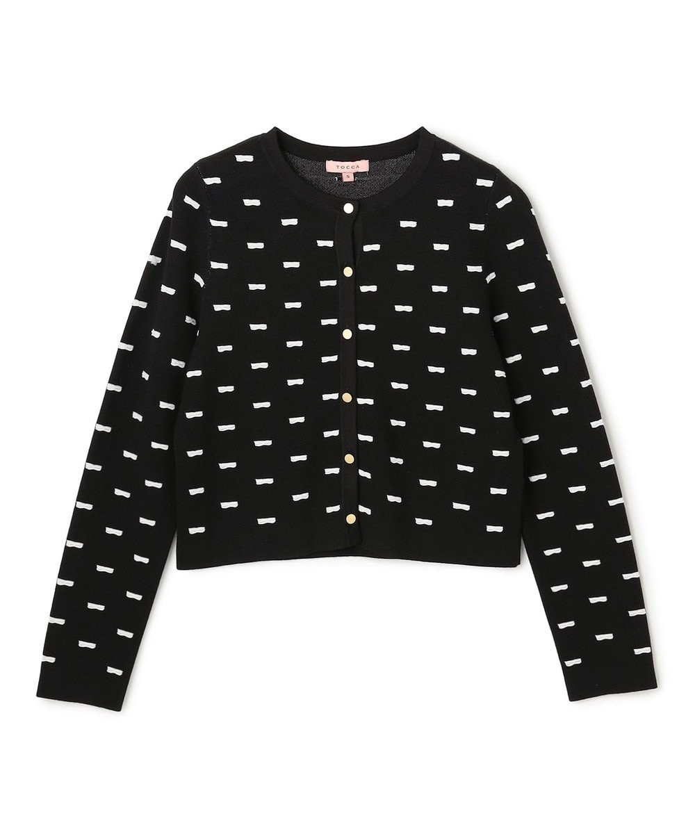 TOCCA RIBBON BLOOM カーディガン 