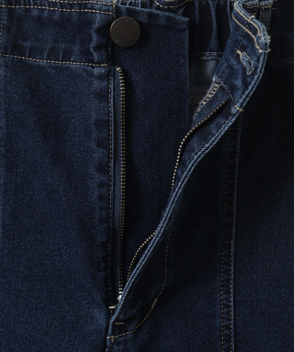 Green Parks ＧＵＭストレッチパネル切り替えデニムパンツ 