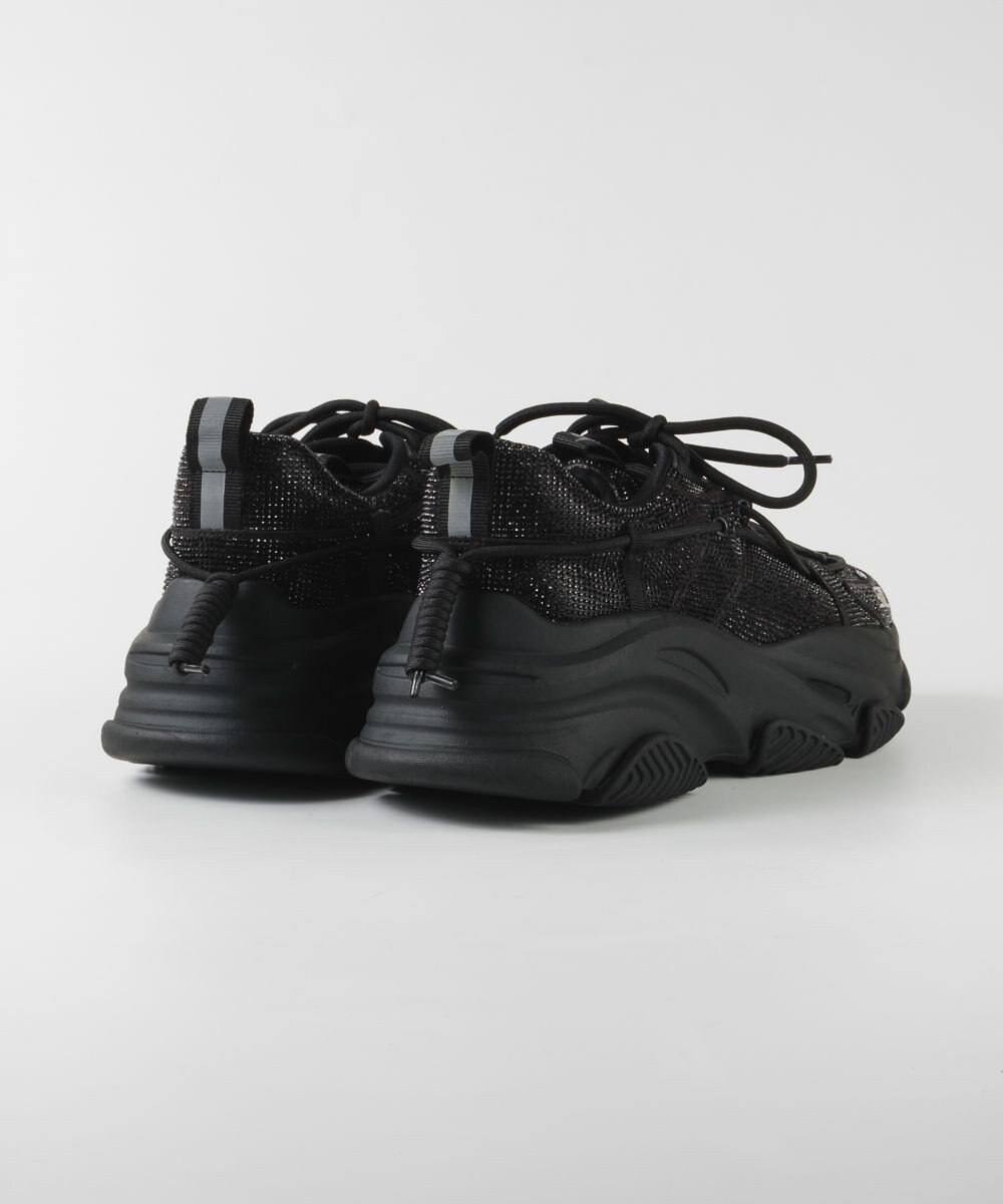 STEVE MADDEN VAULT 2R ボリュームソール ラインストーンスニーカー 