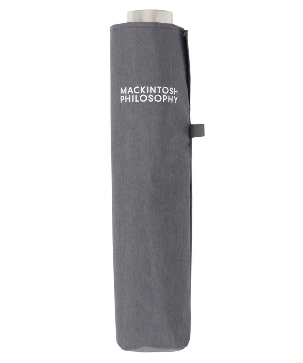 MOONBAT 【フワクール生地使用/軽量】MACKINTOSH PHILOSOPHY 遮光 晴雨兼用 折りたたみ日傘 シャンブレー 