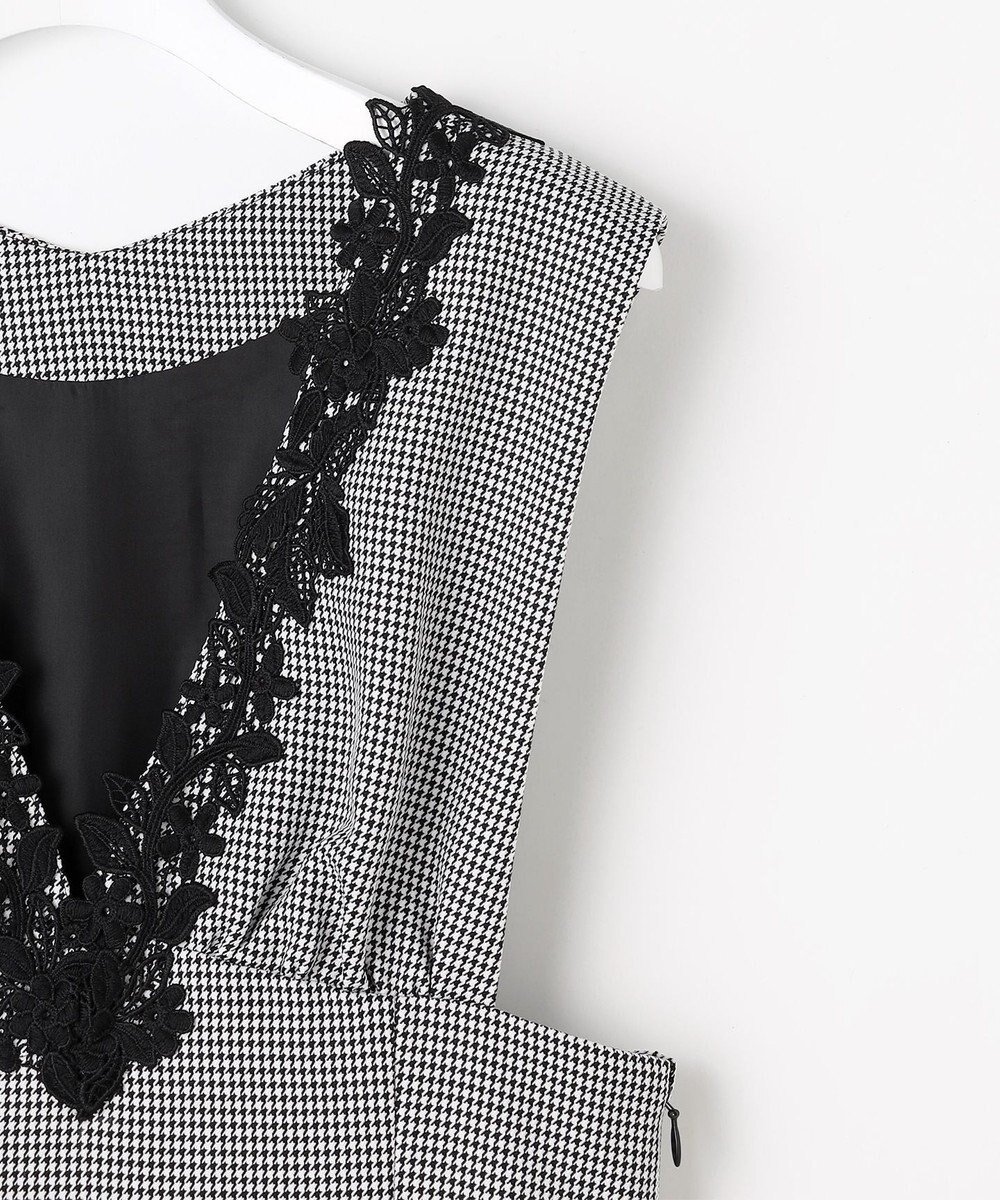 Feroux 美シルエットレース ジャンパースカート 