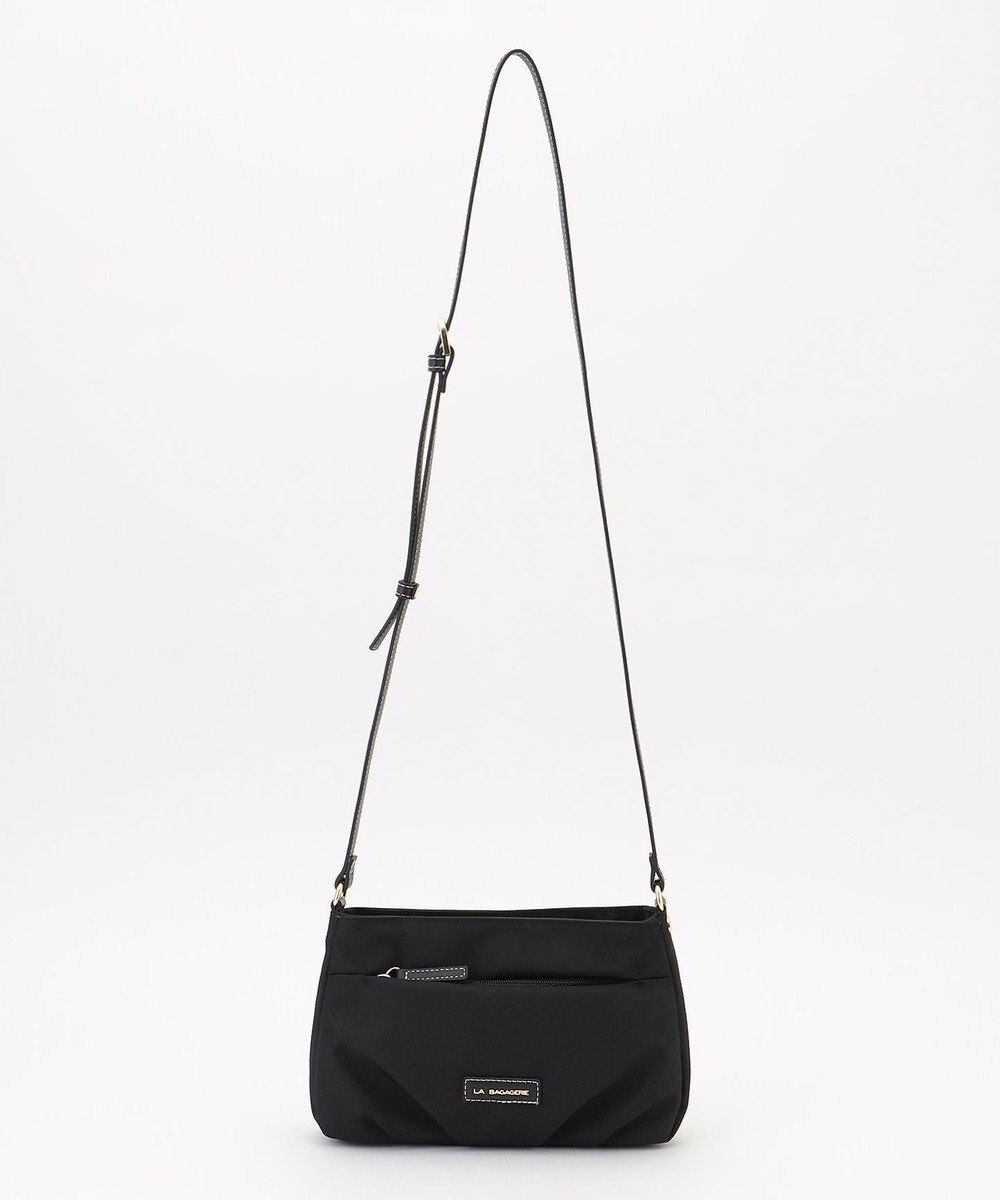 LA BAGAGERIE ポリエステルキャンバス　タックポシェット 