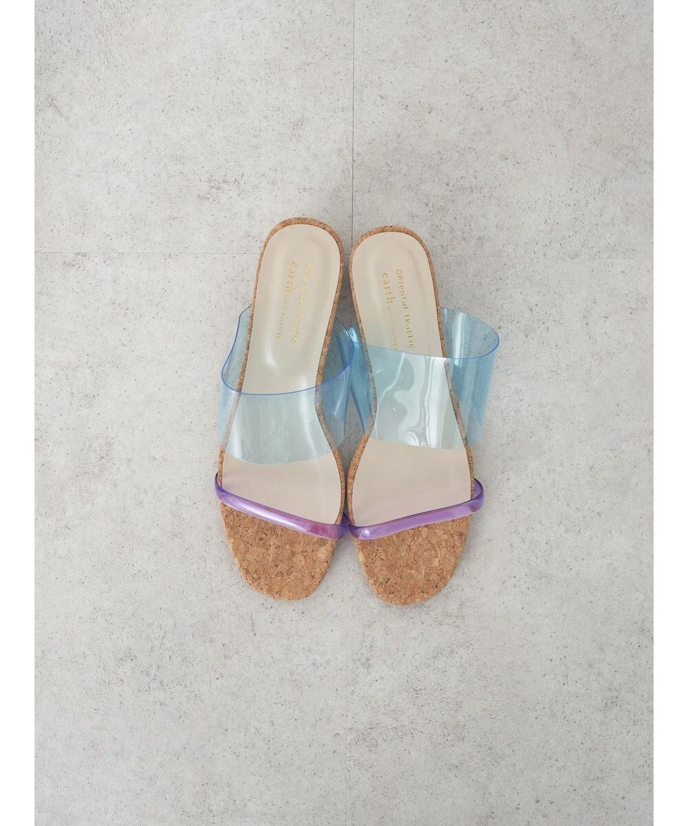 earth music&ecology ＯＲｉｅｎｔａｌＴＲａｆｆｉｃ　クリアストラップサンダル 