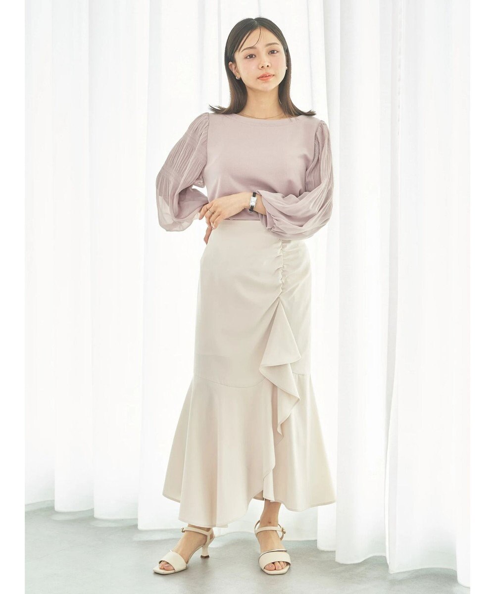 earth music&ecology マジョリカプリーツプルオーバー 