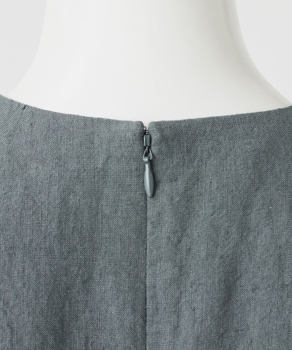 23区 S 【R(アール)】コットンリネン ポケットデザイン ワンピース 