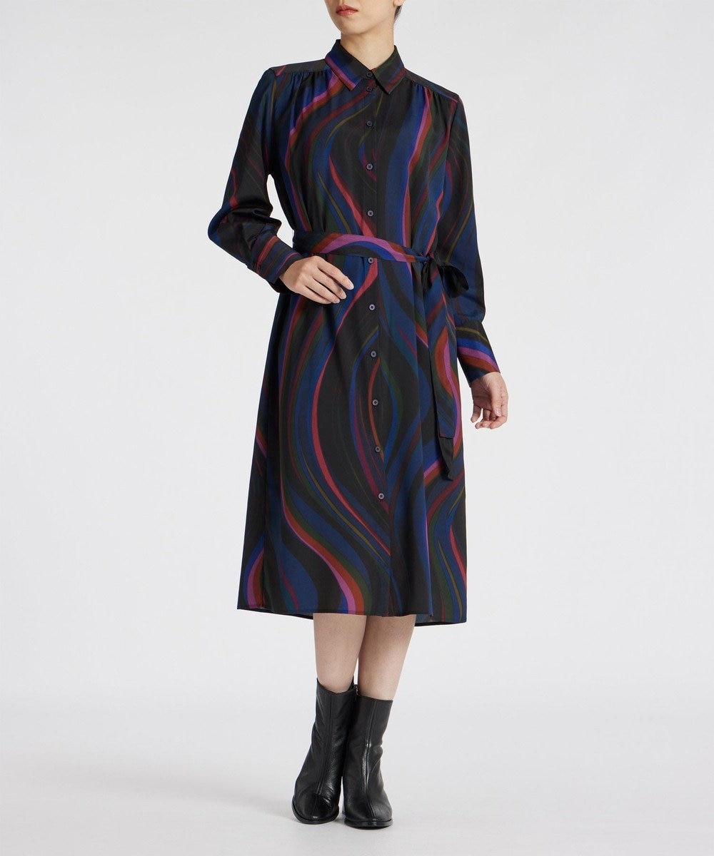 Paul Smith New Swirl ワンピース ネイビー