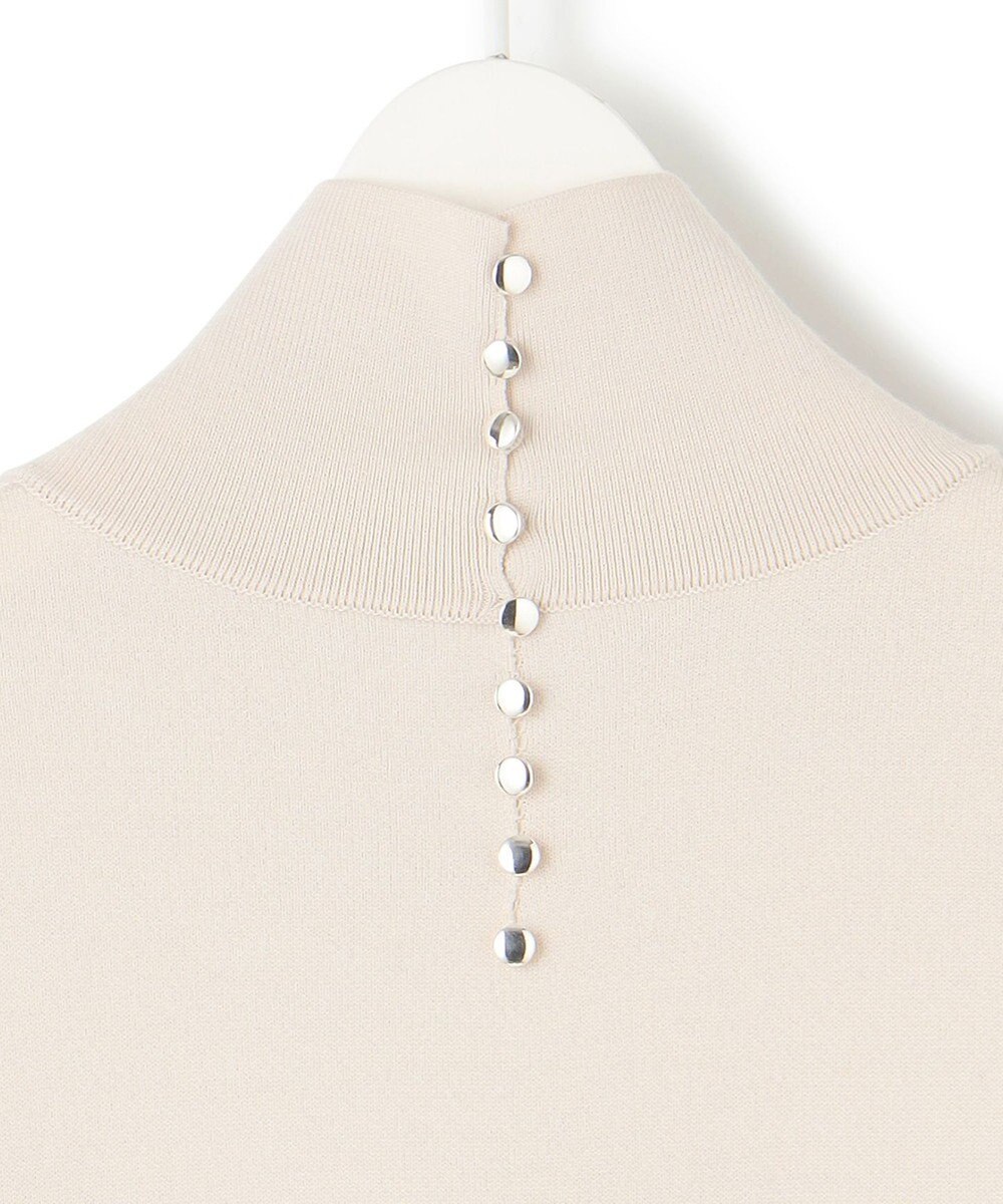 ICB ウールブレンドスムース ハイネックワンピース 