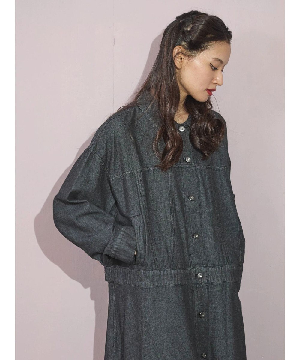 Green Parks ■ＥＳＣＡＲ　デニムジャケットワンピース 