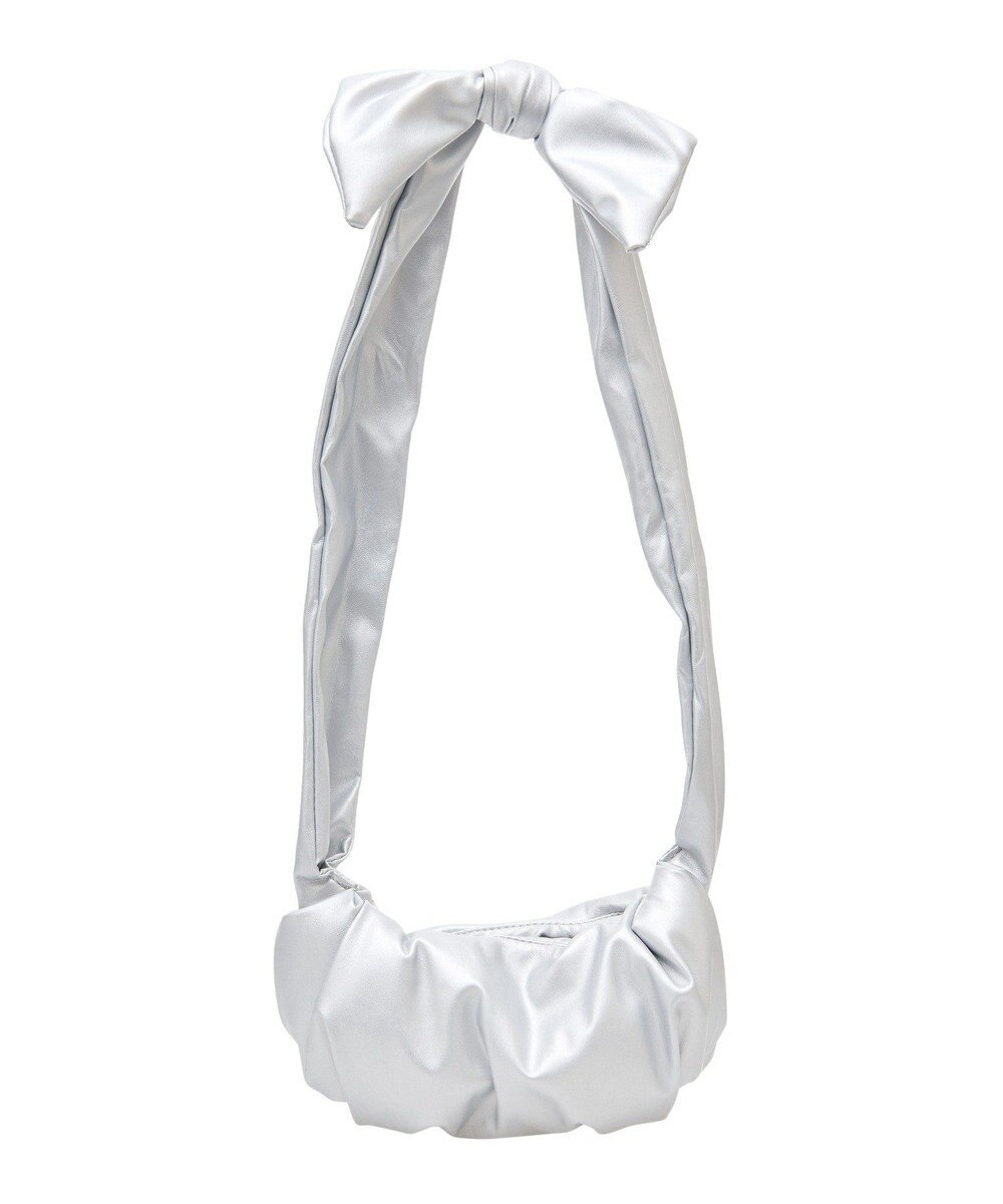 Green Parks ・ＱＵＯＮ　ギャザーリボンショルダー 