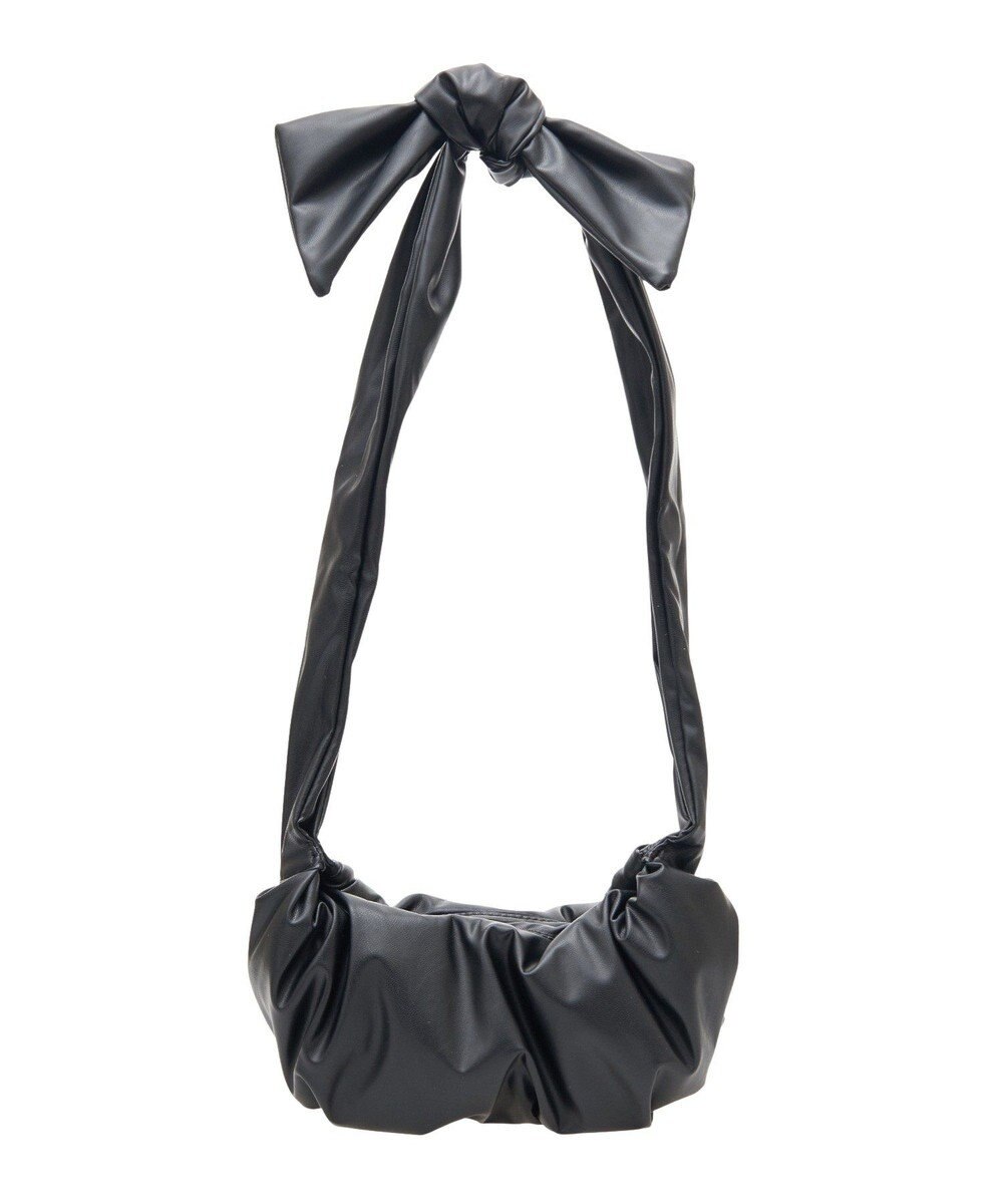 Green Parks ・ＱＵＯＮ　ギャザーリボンショルダー 