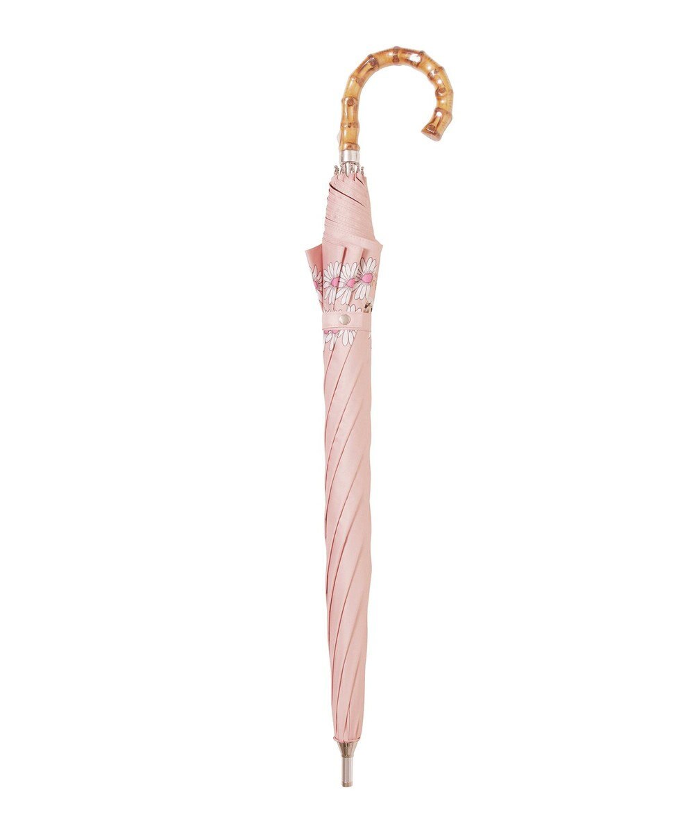 MOONBAT 【 遮光率100％/遮熱/UV】PAUL&JOE ACCESSOIRES(ポール&ジョー) 晴雨兼用日傘  Lovely daisy  クリザンテーム ヌネット 長傘 竹手元 