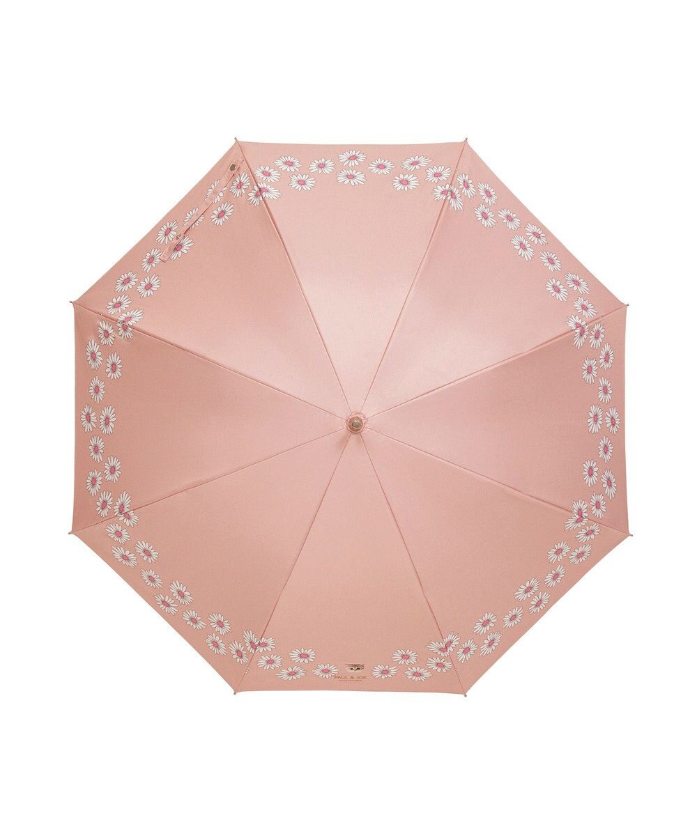 MOONBAT 【 遮光率100％/遮熱/UV】PAUL&JOE ACCESSOIRES(ポール&ジョー) 晴雨兼用日傘  Lovely daisy  クリザンテーム ヌネット 長傘 竹手元 