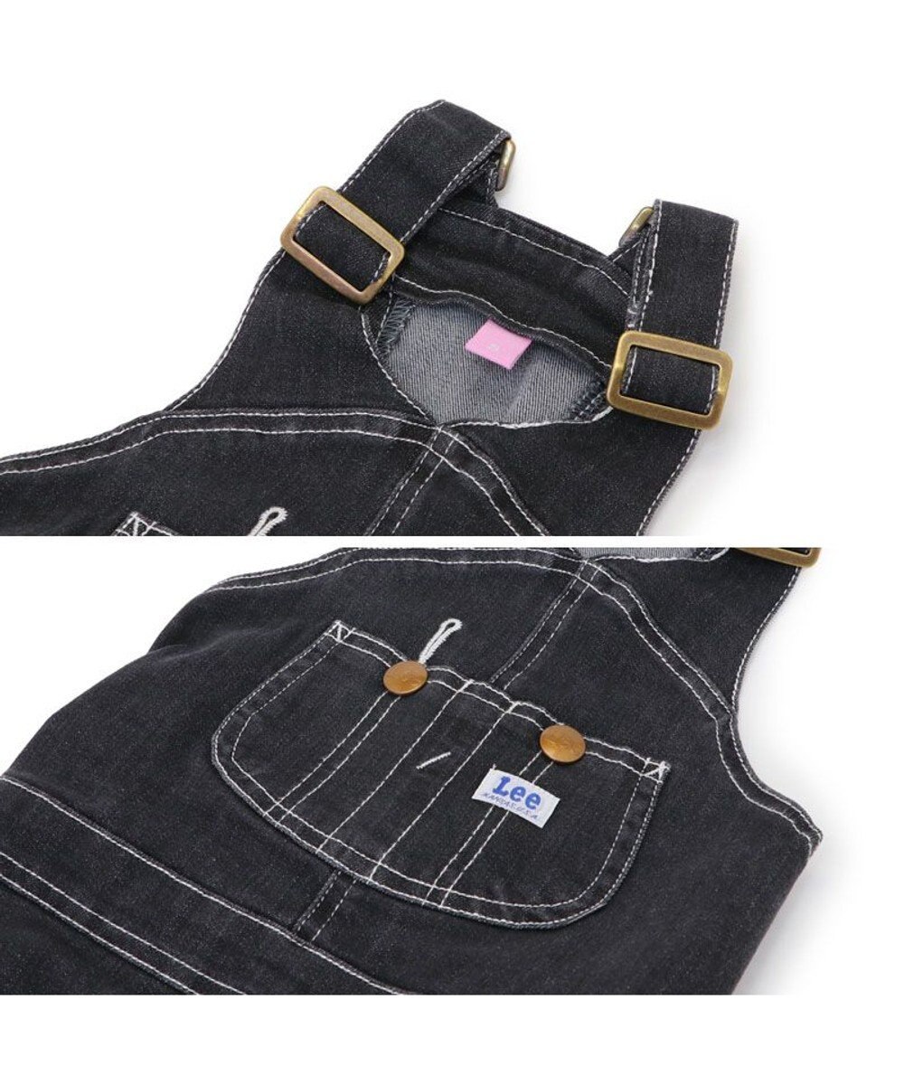 PET PARADISE Lee デニム オーバーオール 《ブラック》 小型犬 