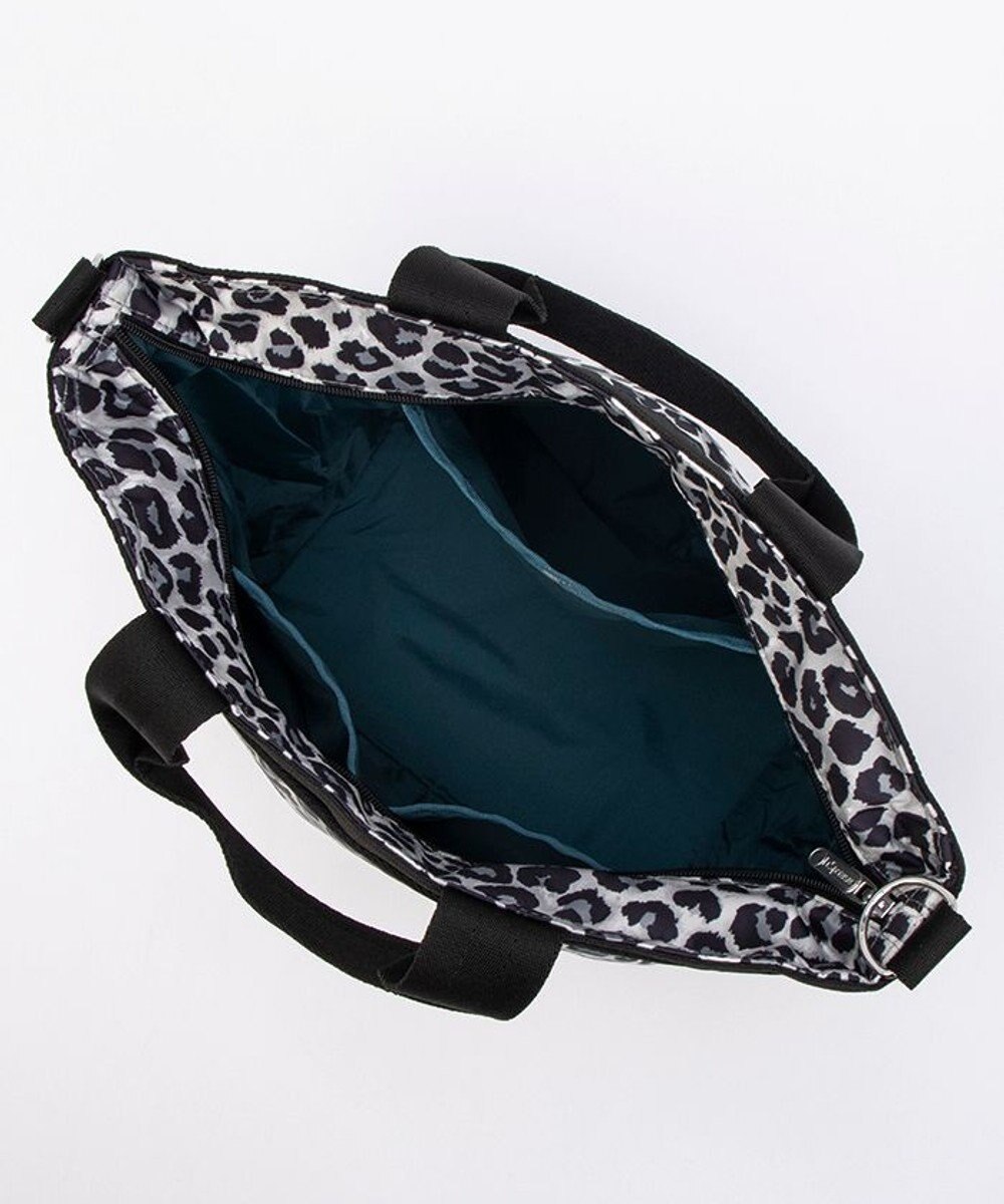 LeSportsac BUCKET TOTE/ニュートラルレオパード 