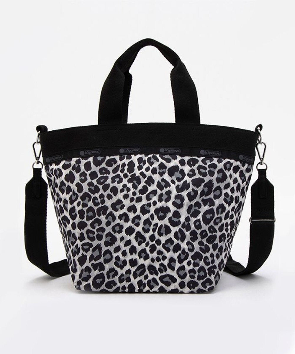 LeSportsac BUCKET TOTE/ニュートラルレオパード 