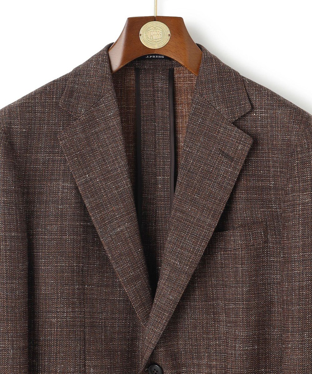 J.PRESS MEN 【WEB・一部店舗限定】フレーキーシルクリネン ジャケット 