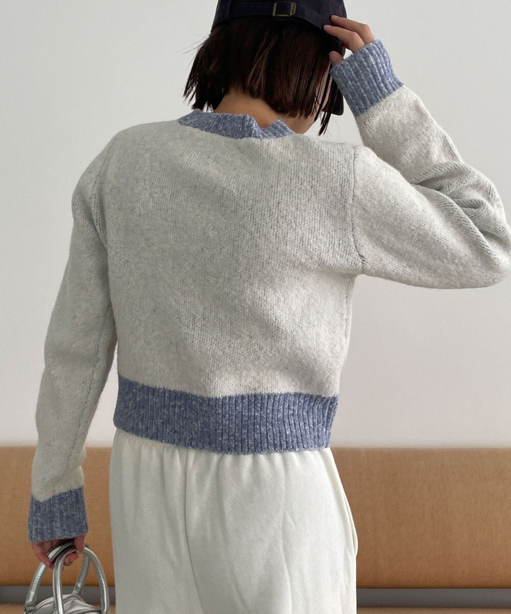 WEGO フラッフィーグラフィックちびニット 