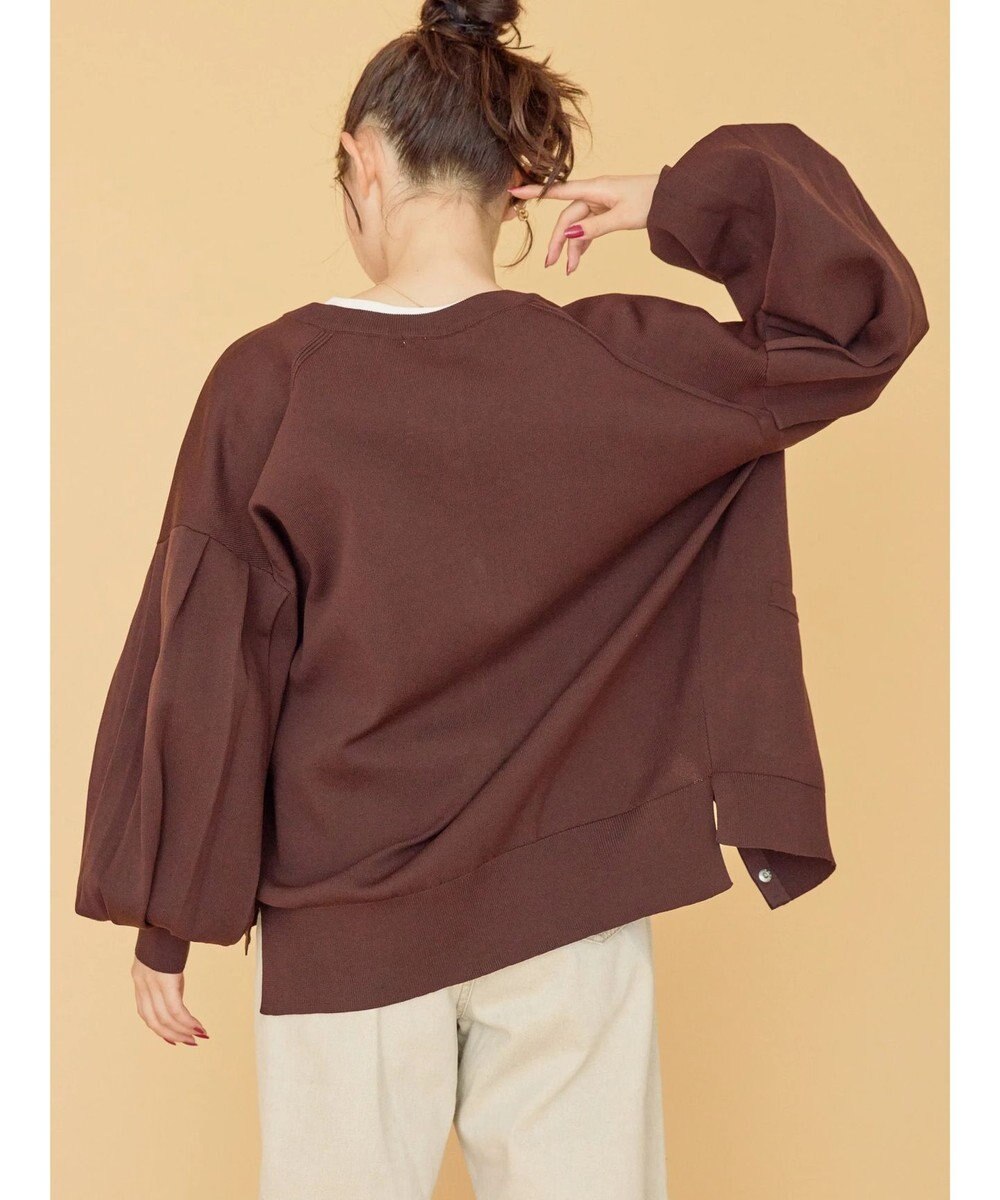 AMERICAN HOLIC エコカルットクルーネックカーディガン 