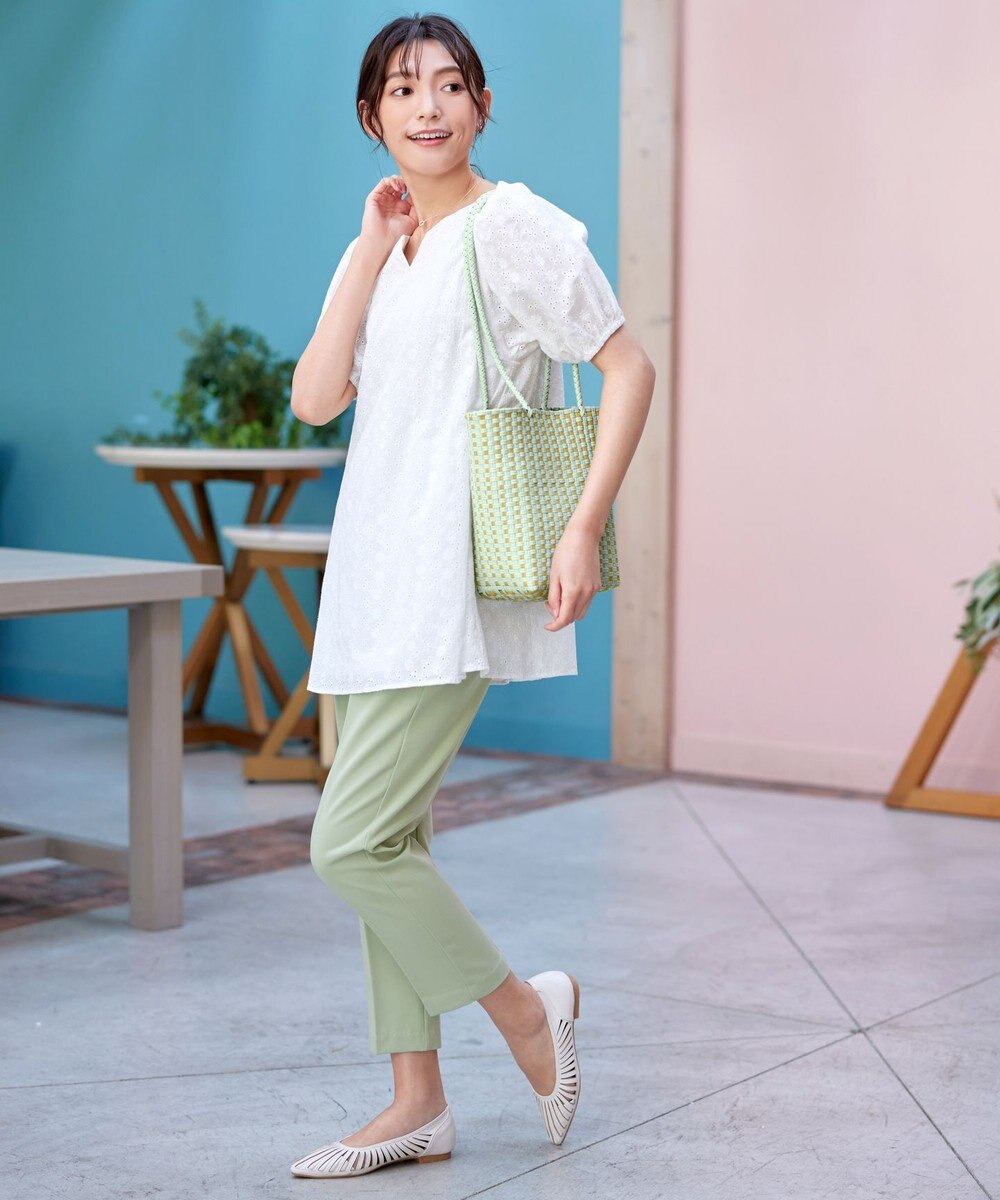 Tiaclasse メルカドウーヴンバッグ 