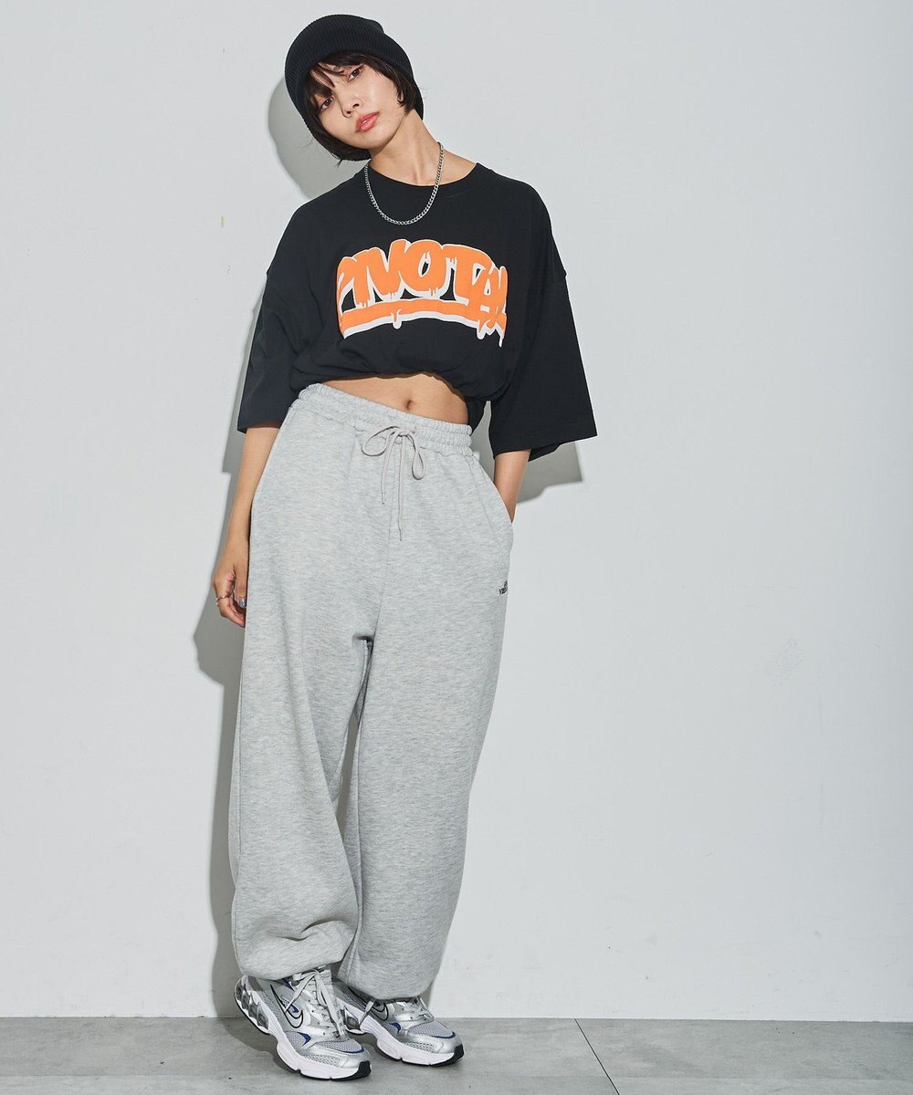 WEGO 【ユニセックス着用ITEM/ネックレス付き】アクセ付きグラフィックT（S） 