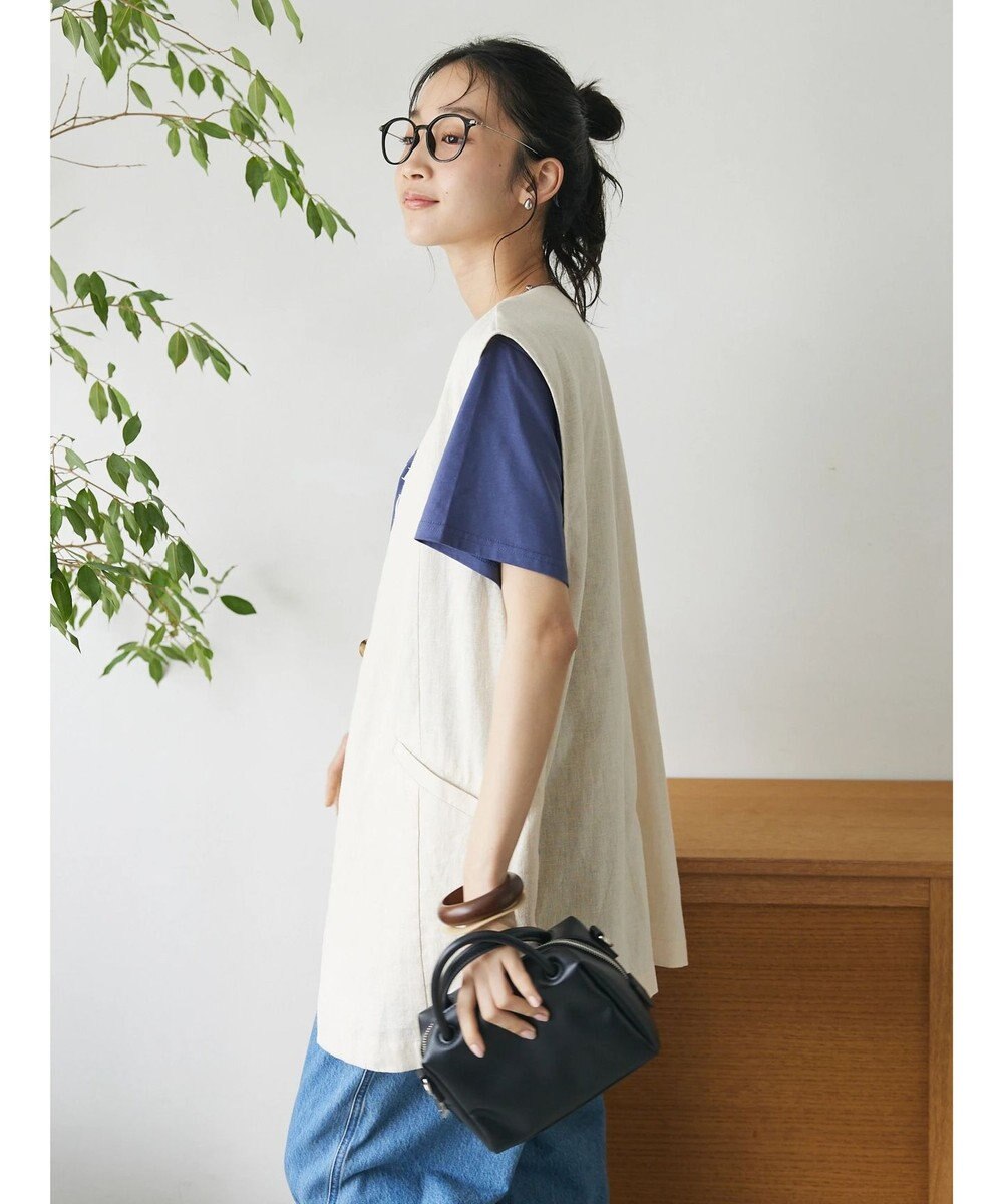 CRAFT STANDARD BOUTIQUE 【キナリノ別注】リネンレーヨンジレベスト 