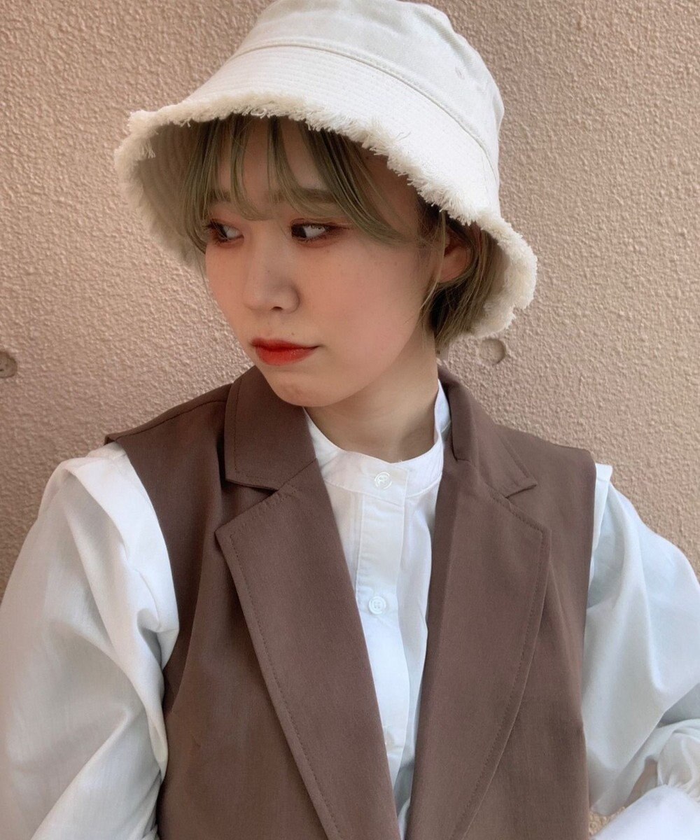 WEGO フリンジバケットハット 