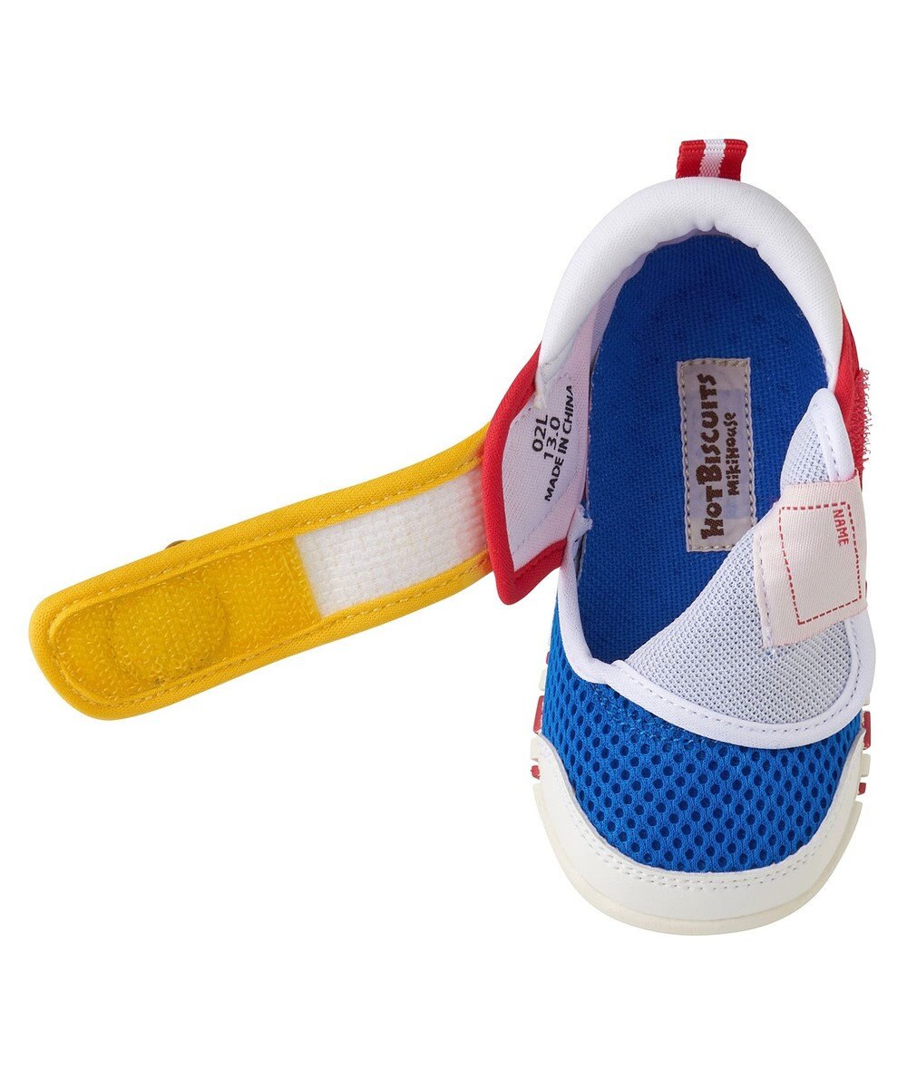 MIKI HOUSE HOT BISCUITS 【12-13cm】ダブルラッセル サマーファーストベビーシューズ 