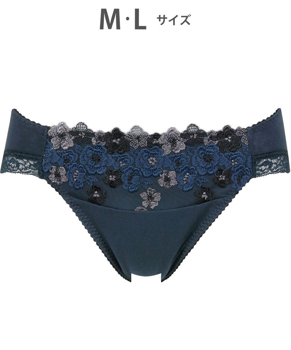 Wing ショーツ KB2060とペア 綿混素材（身生地部） やさしいはきごこち ナチュラルアップブラ はきこみ丈あさめ KF3360 ウイング／ワコール 