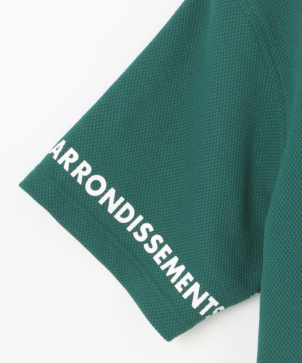 23区GOLF 【MEN【】吸水速乾・UVケア】グラフィカル ポロシャツ 