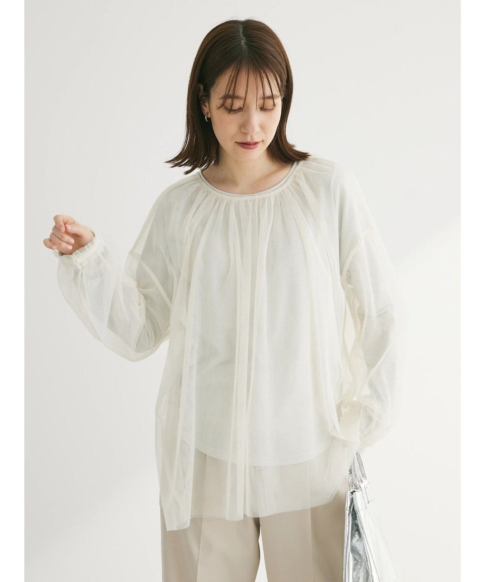 Green Parks ２ＷＡＹチュールギャザープルオーバー 