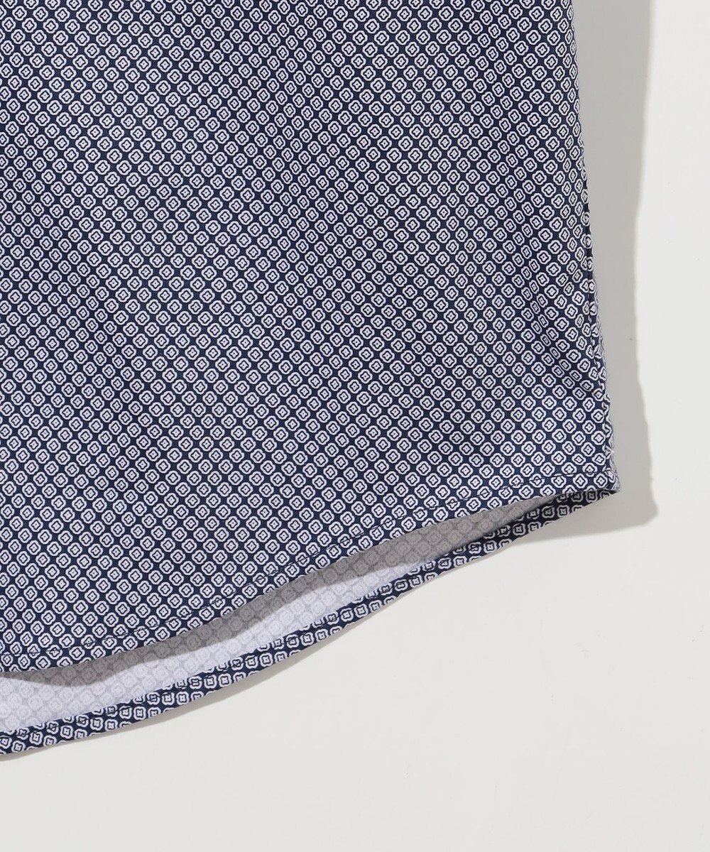 JOSEPH ABBOUD 【ストレッチ・イージーケア】コンパクトジャージープリントシャツ 